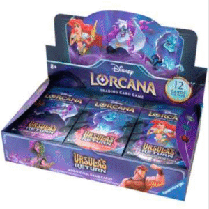 Disney Lorcana - Ursula's Return Sealed Booster Box (24 Booster Packs)