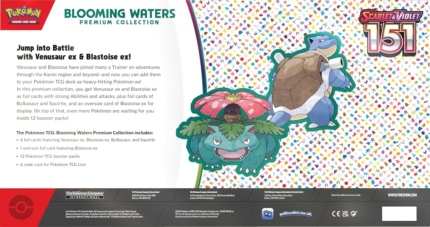 Pokémon TCG: Scarlet & Violet 151 - Blooming Waters Premium Collection - Image 2