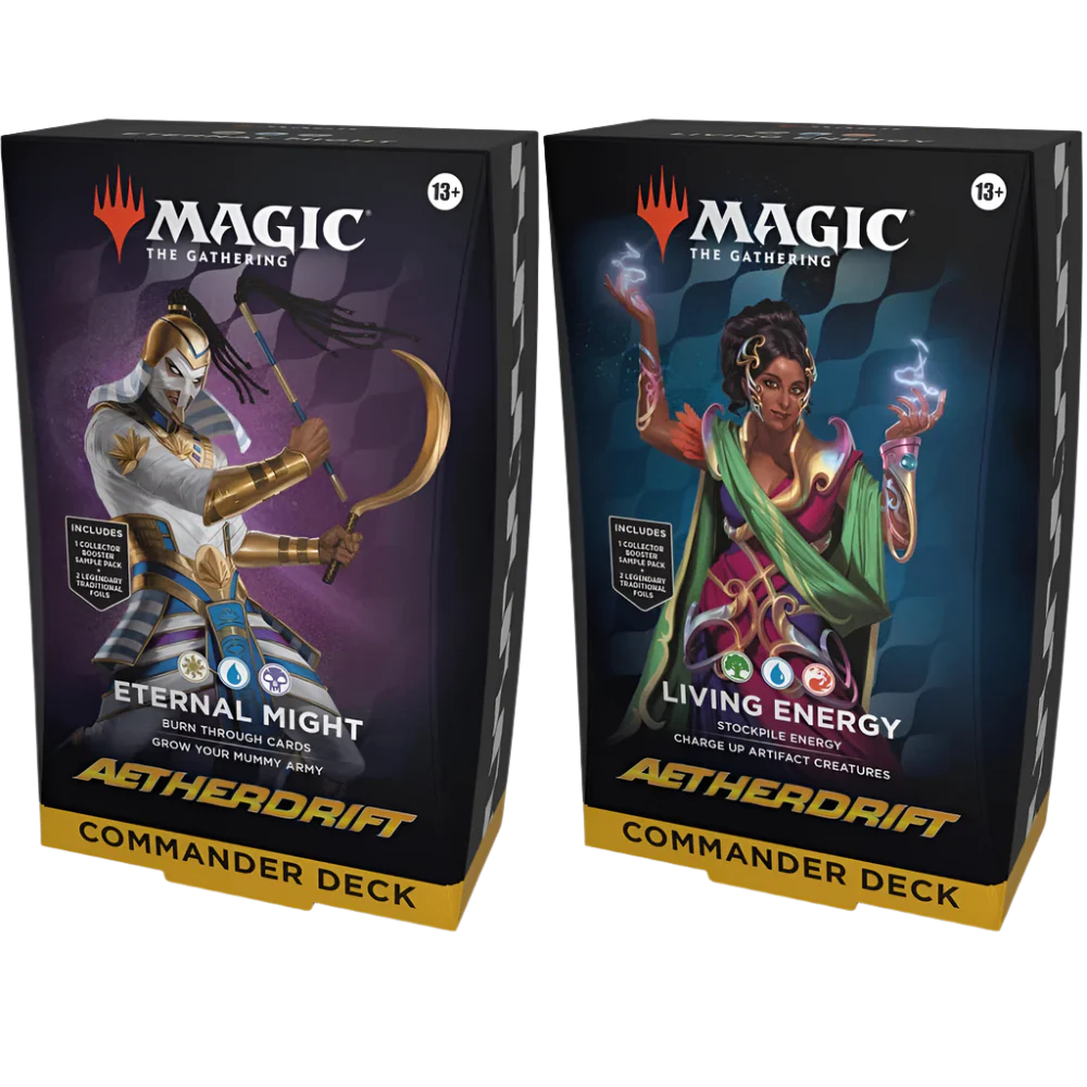 Magic The Gathering: Aetherdrift (4-Commander Decks)