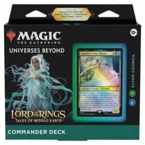 Alternative view of Magic The Gathering: Lord of the Rings Tales of Middle-Earth Commander Deck (4ct)