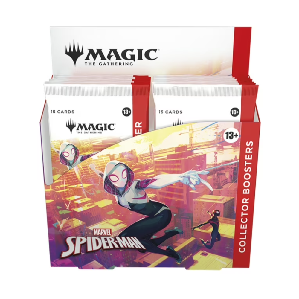 Magic The Gathering: Spider-Man Collector Boosters Sealed Display