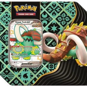 Alternative view of Pokémon TCG: Scarlet & Violet - Paldean Fates Large 5-Booster Tin