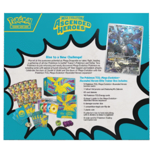 Alternative view of Pokémon Mega Evolution: Ascended Heroes Elite Trainer Box