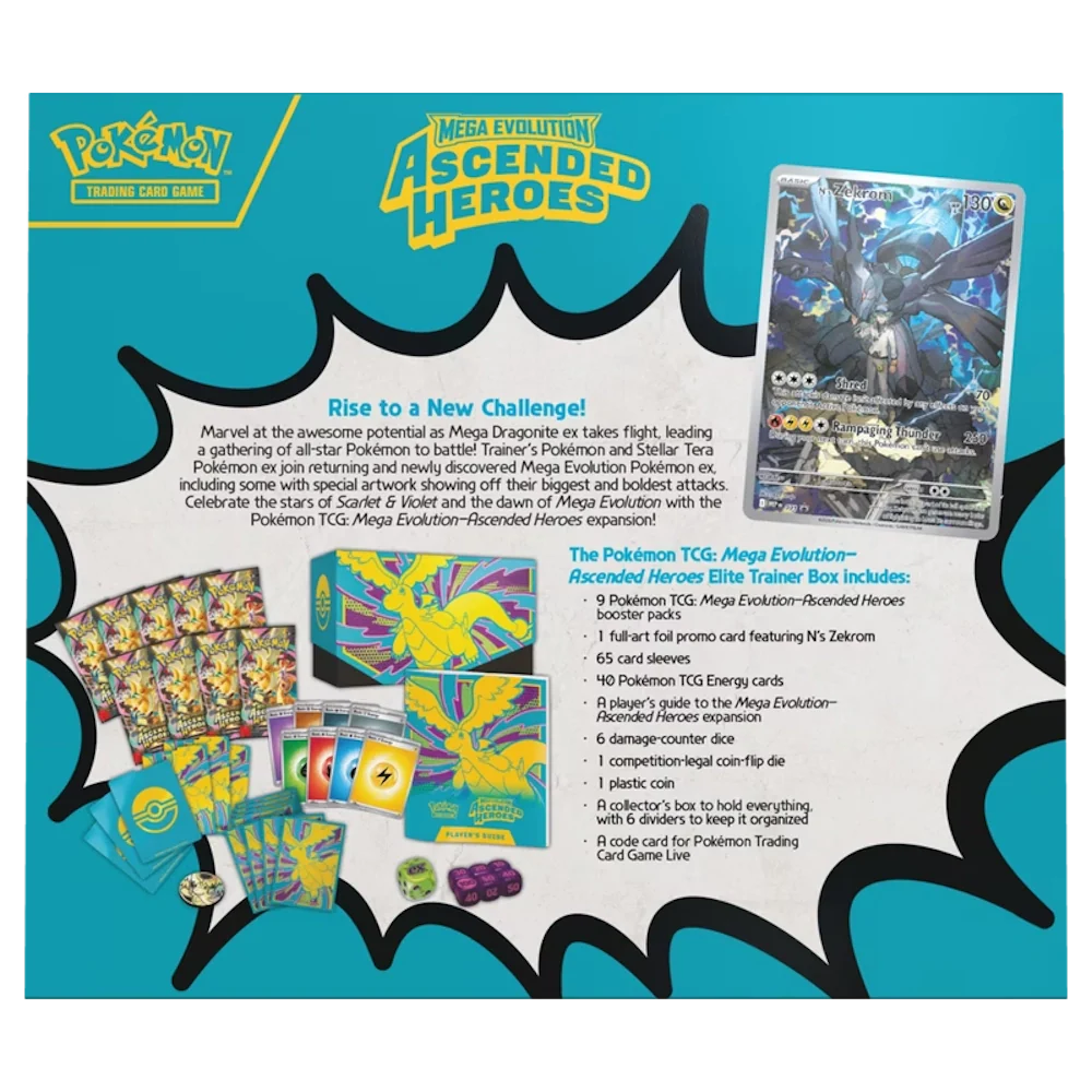 Pokémon Mega Evolution: Ascended Heroes Elite Trainer Box - Image 2