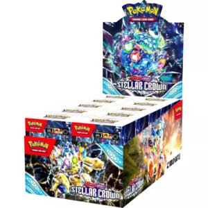 Pokémon Scarlet & Violet Stellar Crown Build & Battle Sealed Display