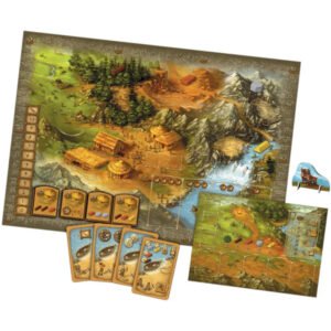 Alternative view of Stone Age Board Game